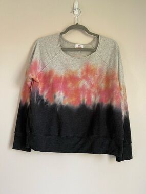 Sundry tie-dye sweatshirt off the shoulder size 0